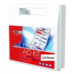 AidPlus FA-131 First Aid Kit, 25 Person [123 Pieces]