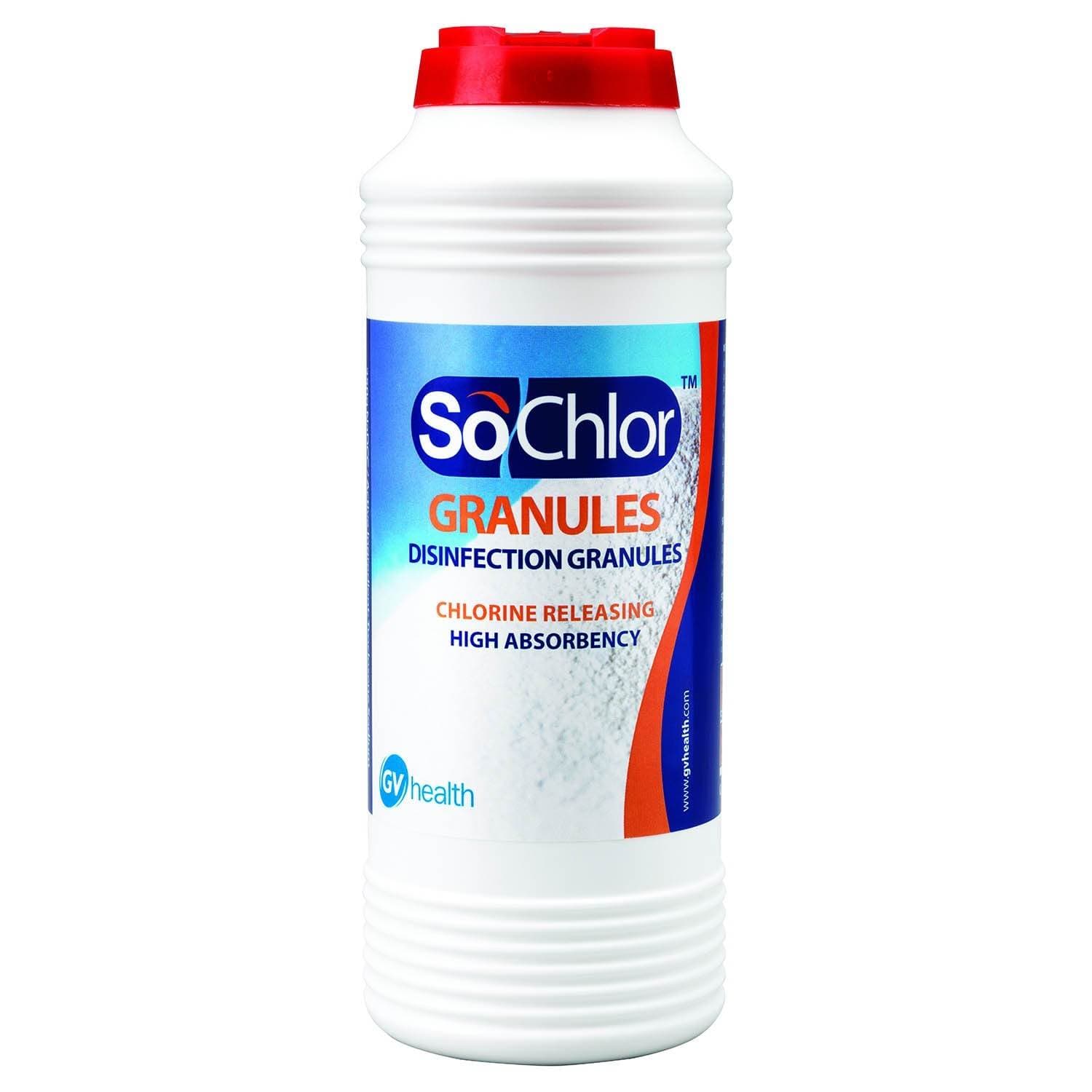 SoChlor NaDCC Absorbent Granules for Biohazard Spills 500g ...