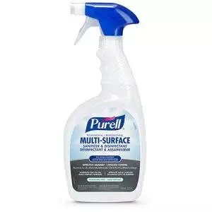 PURELL PROFESSIONAL MULTI-SURFACE SANITIZER & DISINFECTANT RTU – BOTTLES CAPPED & SEALED WITH TRIGGERS 946ML