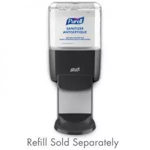 PURELL® ES4 Hand Sanitizer Dispenser Graphite Push-Style Dispenser for PURELL® ES4 1200 mL Hand Sanitizer Refills